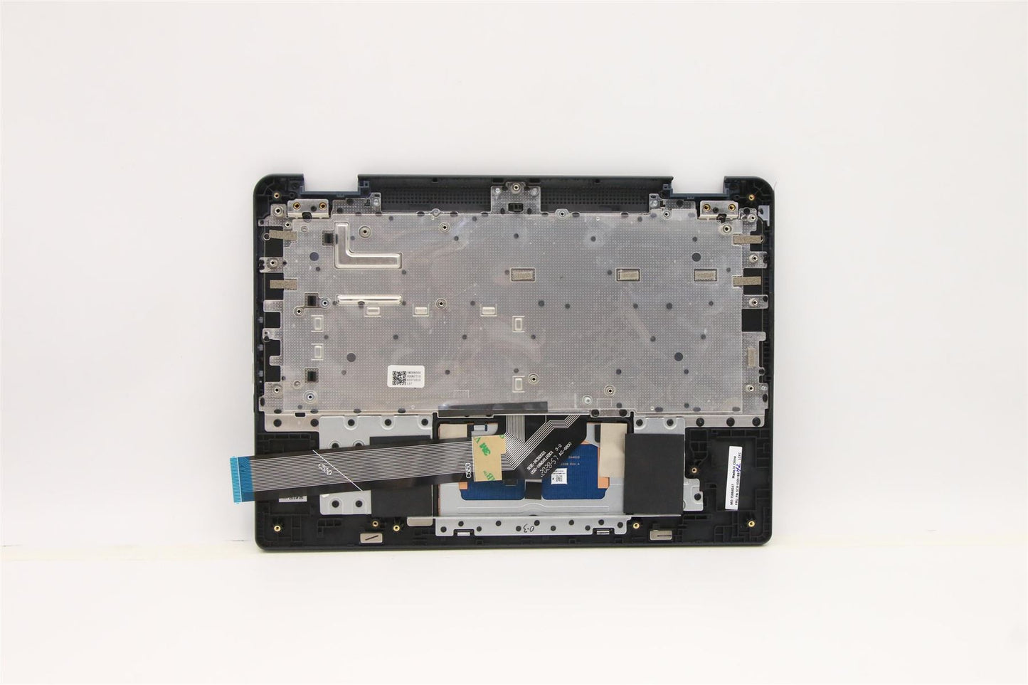Lenovo Flex 3 11IJL6 Palmrest Cover Touchpad Keyboard German Blue 5CB1D05168
