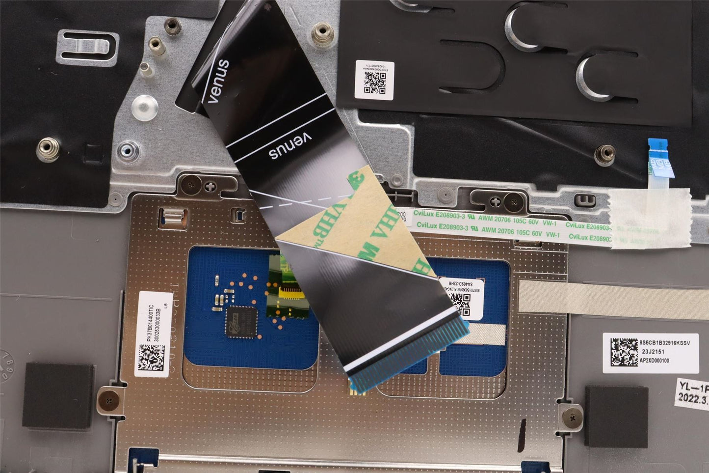 Lenovo ThinkBook 14 G4 IAP Palmrest Cover Touchpad Keyboard Nordic 5CB1J09085