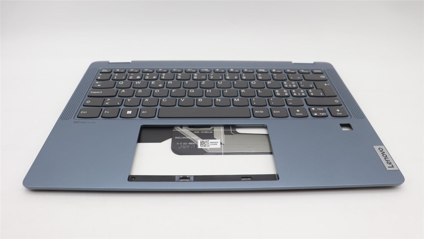 Lenovo IdeaPad 5 14IRU8 Keyboard Palmrest Top Cover Swiss Grey 5CB1L30776