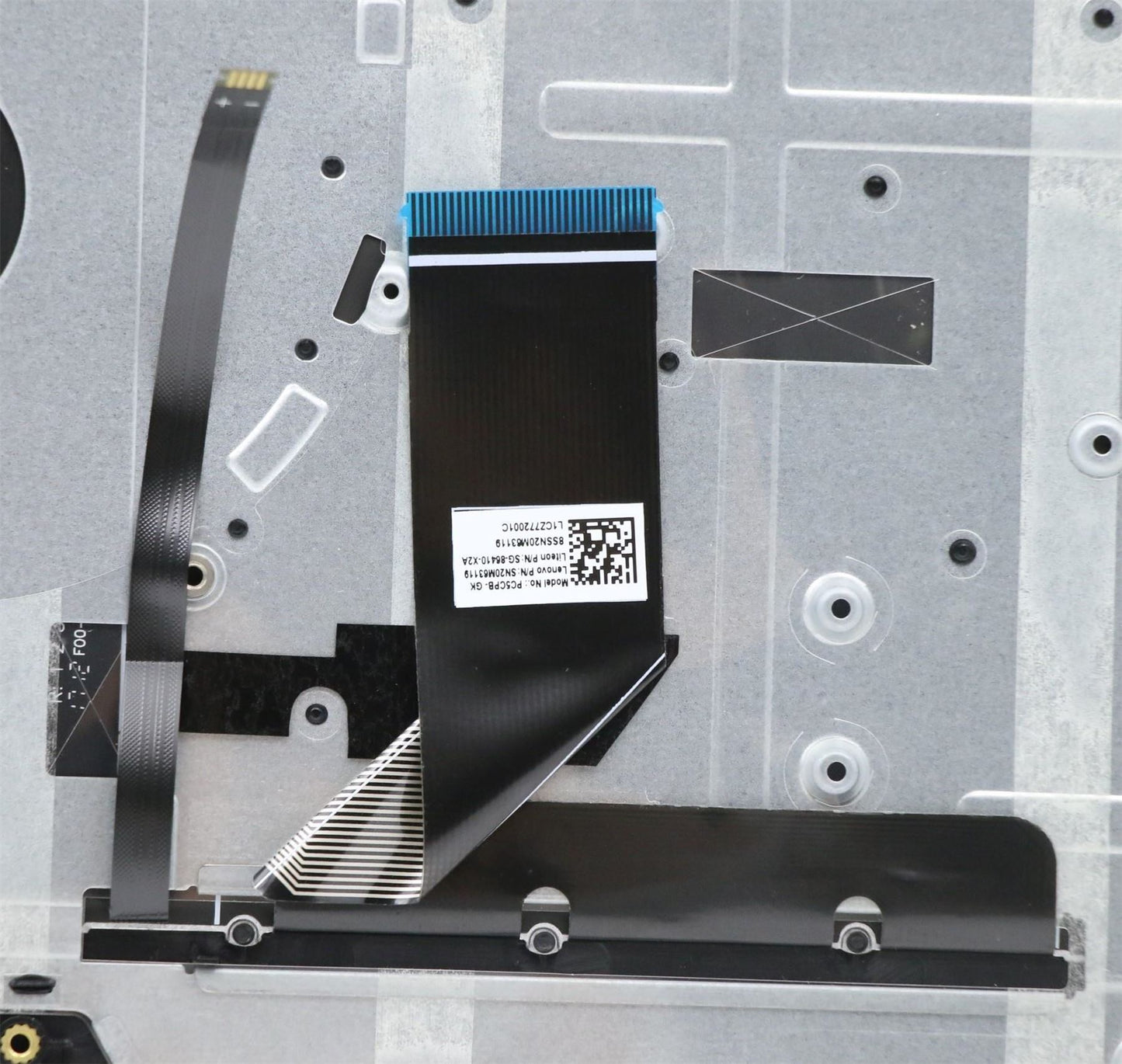 Lenovo IdeaPad 330-17ICH Keyboard Palmrest Greek Iron Grey 5CB0R48121