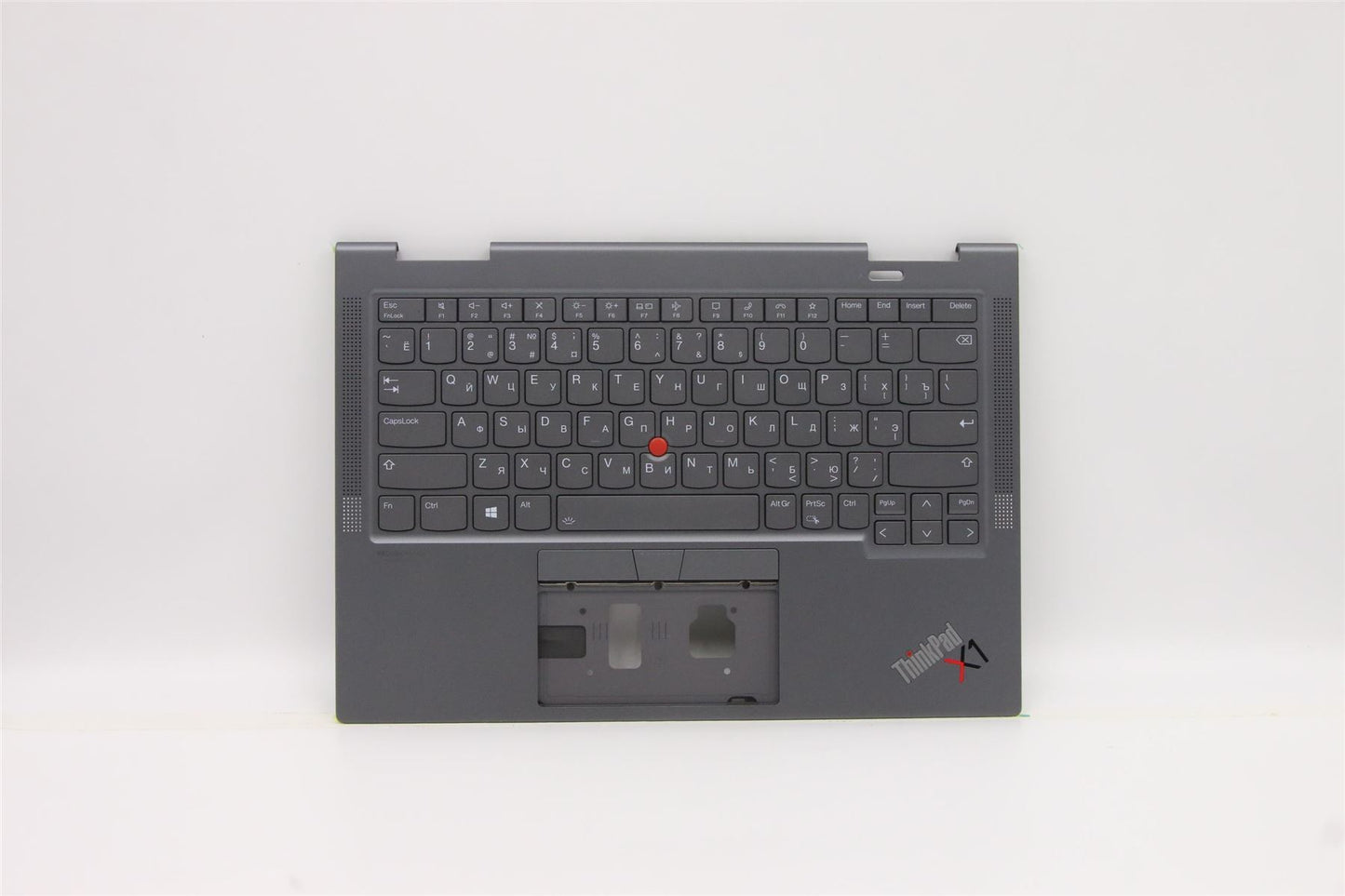 Lenovo Yoga X1 6th Keyboard Palmrest Top Cover Russain Grey 5M11C41007