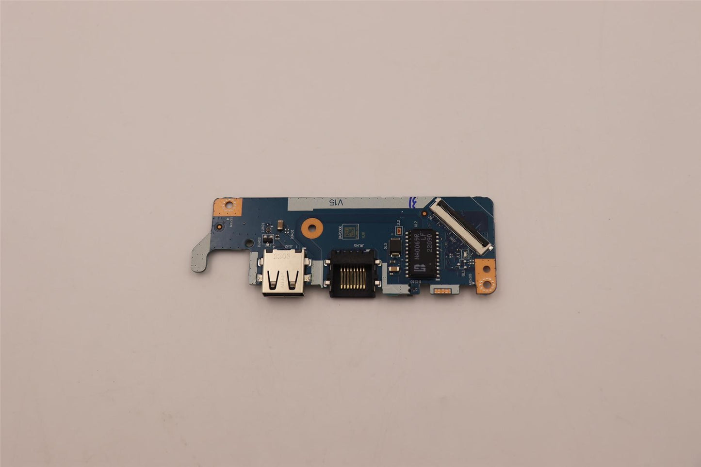 Lenovo V15 G3 IAP V15 G4 IRU USB-A Ethernet Button Board 5C50S25364