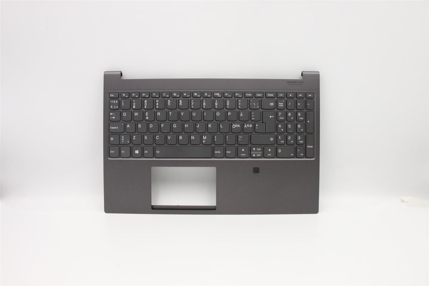 Lenovo IdeaPad C940 15IRH Keyboard Palmrest Top Cover Nordic Backlit 5CB0W43588