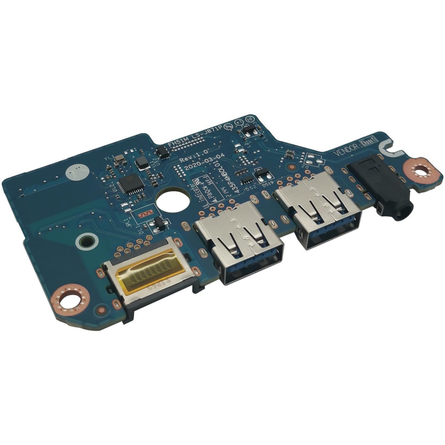 Acer Predator Helios PH315-53 Audio LAN RJ45 Ethernet USB Port Board