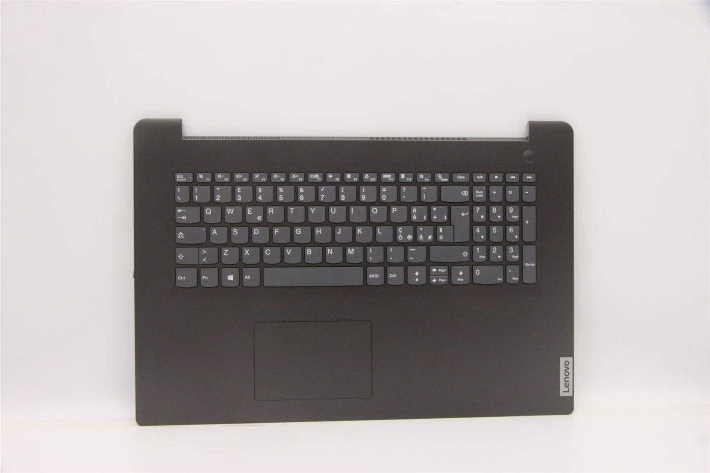 Lenovo V17 G2-ITL Palmrest Touchpad Cover Keyboard Italian Grey 5CB1D01874