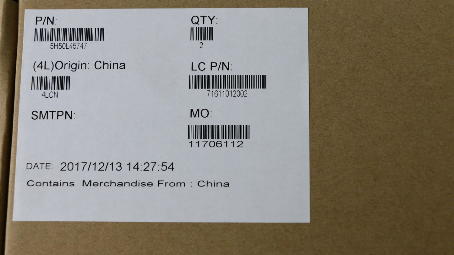 Lenovo IdeaPad 110-14IBR 110-14AST LCD Screen Hinge Kit 5H50L45747