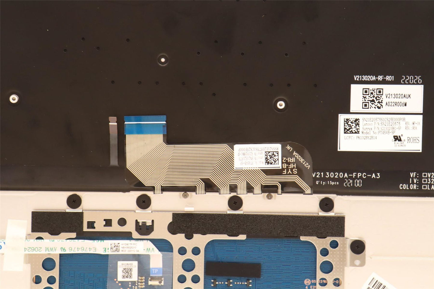 Lenovo Upper Case ASM_SPA L82LU OAT 5CB1H23763