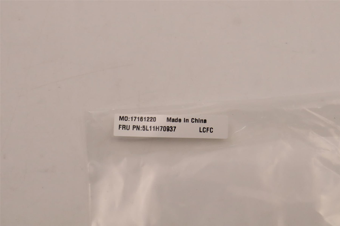 Lenovo LABEL LABEL FRU FRU system label BK 5L11H70937