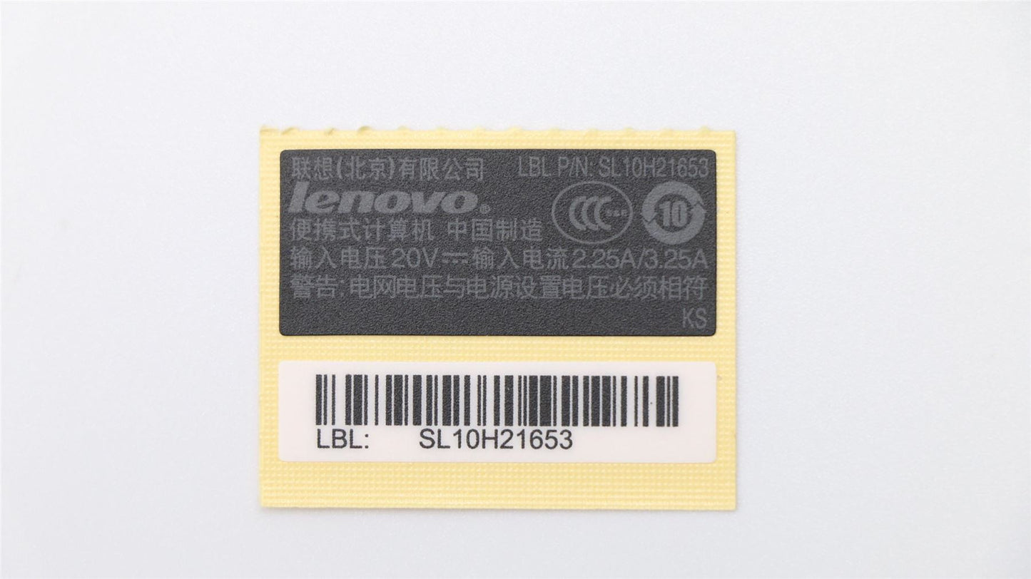 Lenovo ThinkPad W550s T550 Bottom Base Lower Cover Black 00JT431
