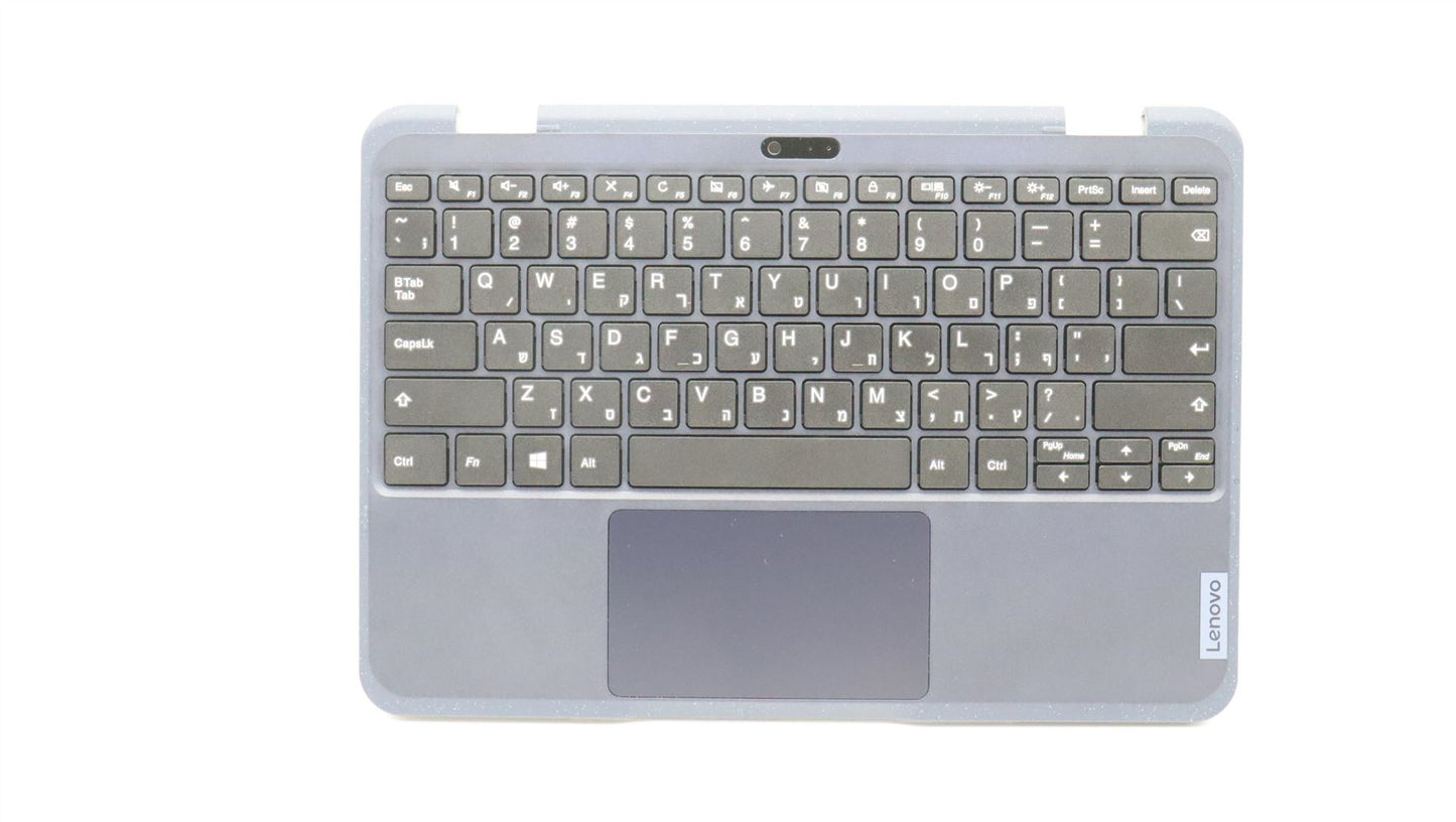 Lenovo 300w Gen 3 500w Gen 3 Palmrest Cover Keyboard Hebrew Black 5M11C86089