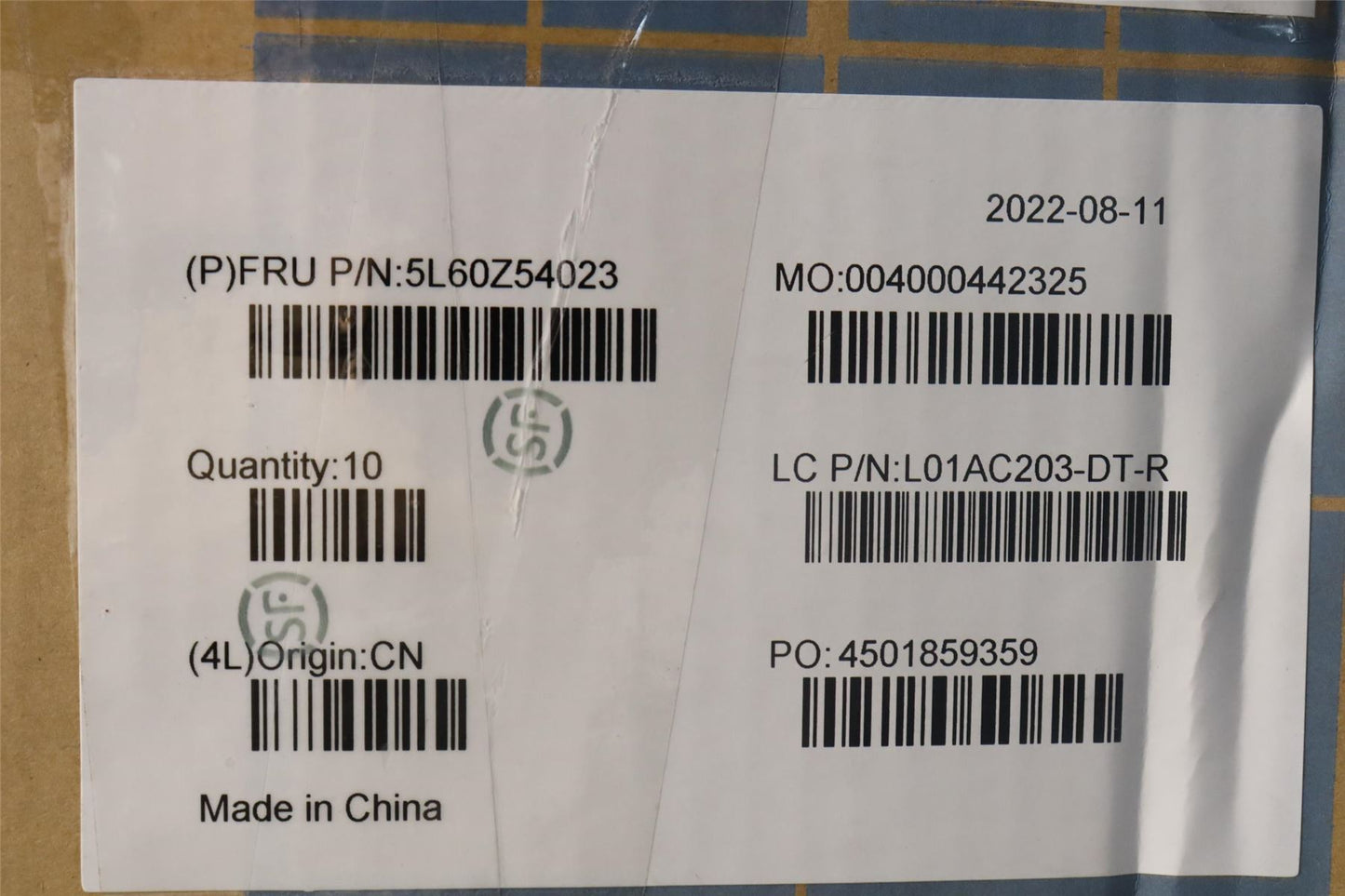 Lenovo LINECORD CN,1.8M,3P,NON-LH,LUX 5L60Z54023