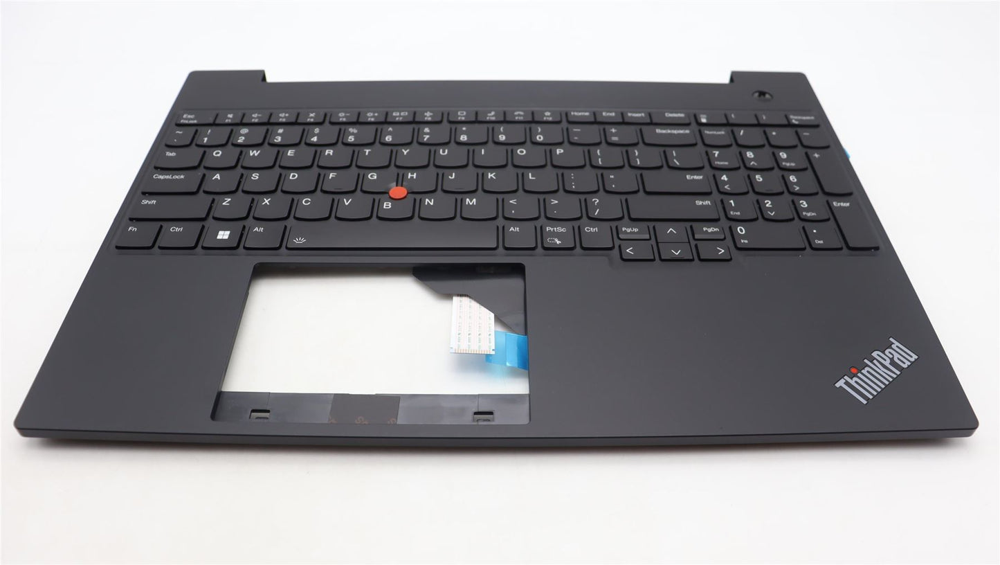 Lenovo ThinkPad E16 Gen 1 Keyboard Palmrest Top Cover US Black 5M11H94852