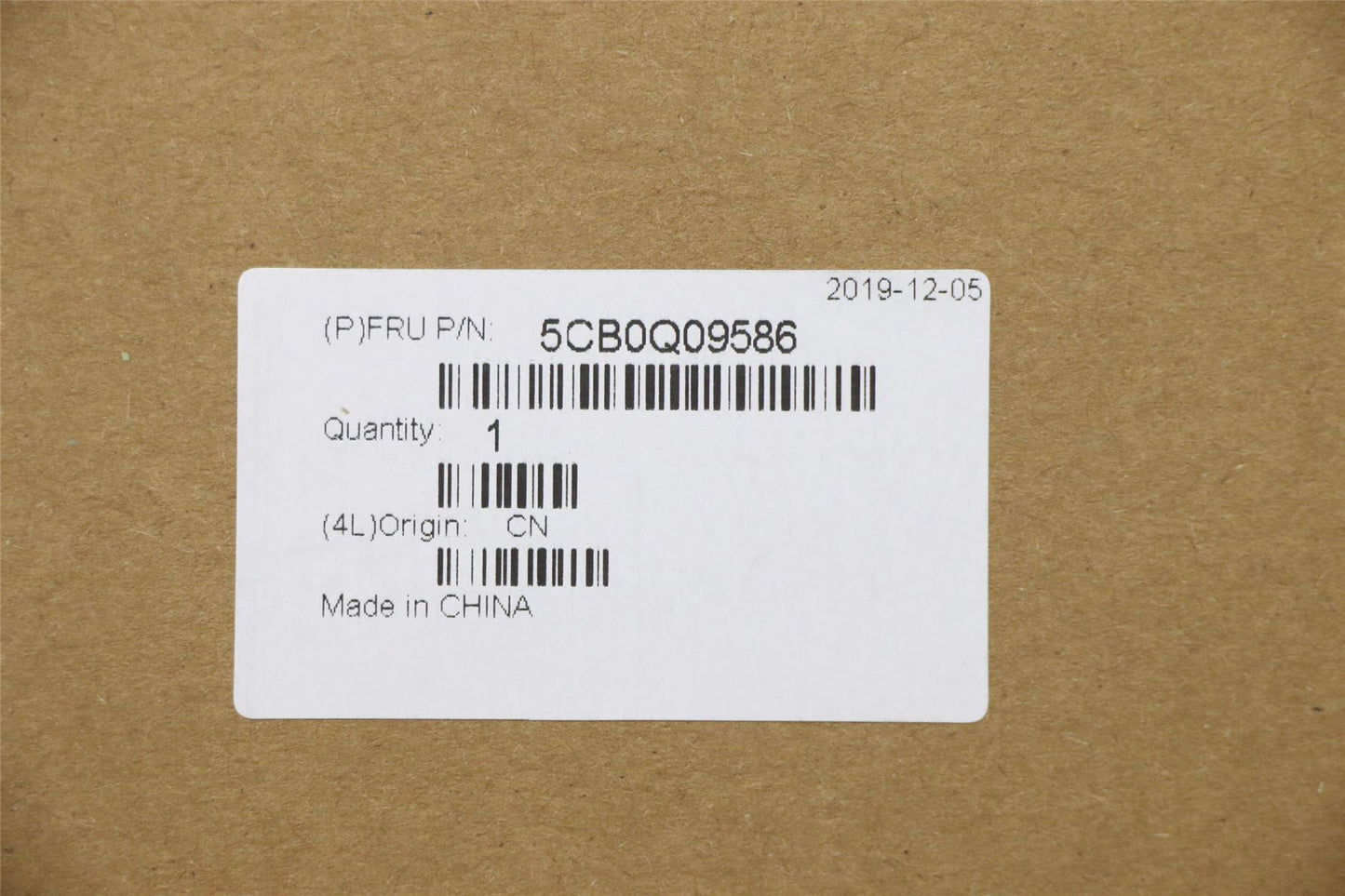 Lenovo Upper Case L 80Y7 PTN W/KB IT 5CB0Q09586