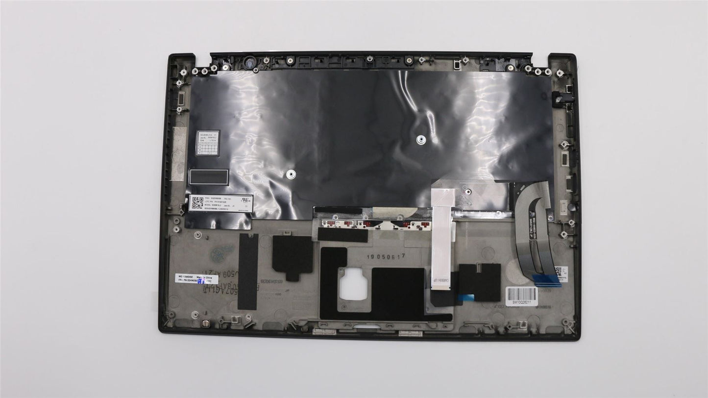 Lenovo ThinkPad T490s Keyboard Palmrest Top Cover Japanese Black Backlit 02HM292