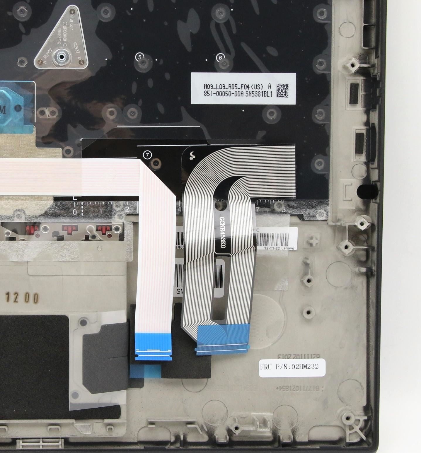 Lenovo MECH_ASM Ccov,THAI,BLKBD,BK,LTN 02HM232