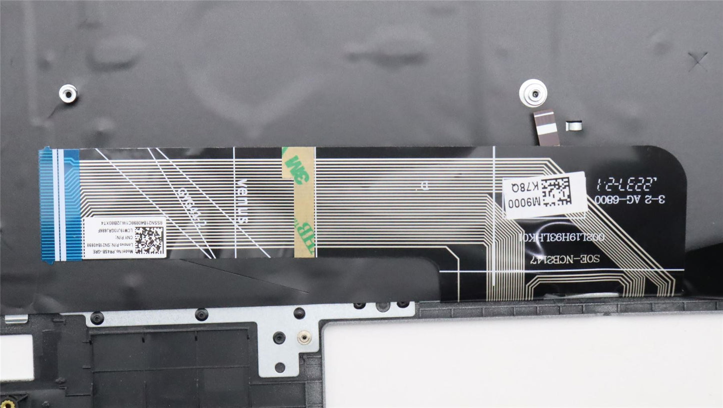 Lenovo IdeaPad 5 14ALC7 Palmrest Cover Keyboard Greek Grey Backlit 5CB1H71551
