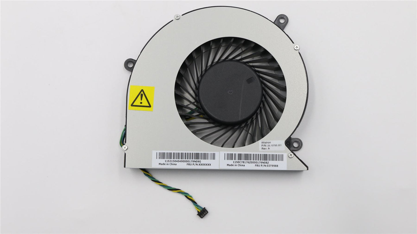 Lenovo FAN, CPU FAN 110X15 03T9988