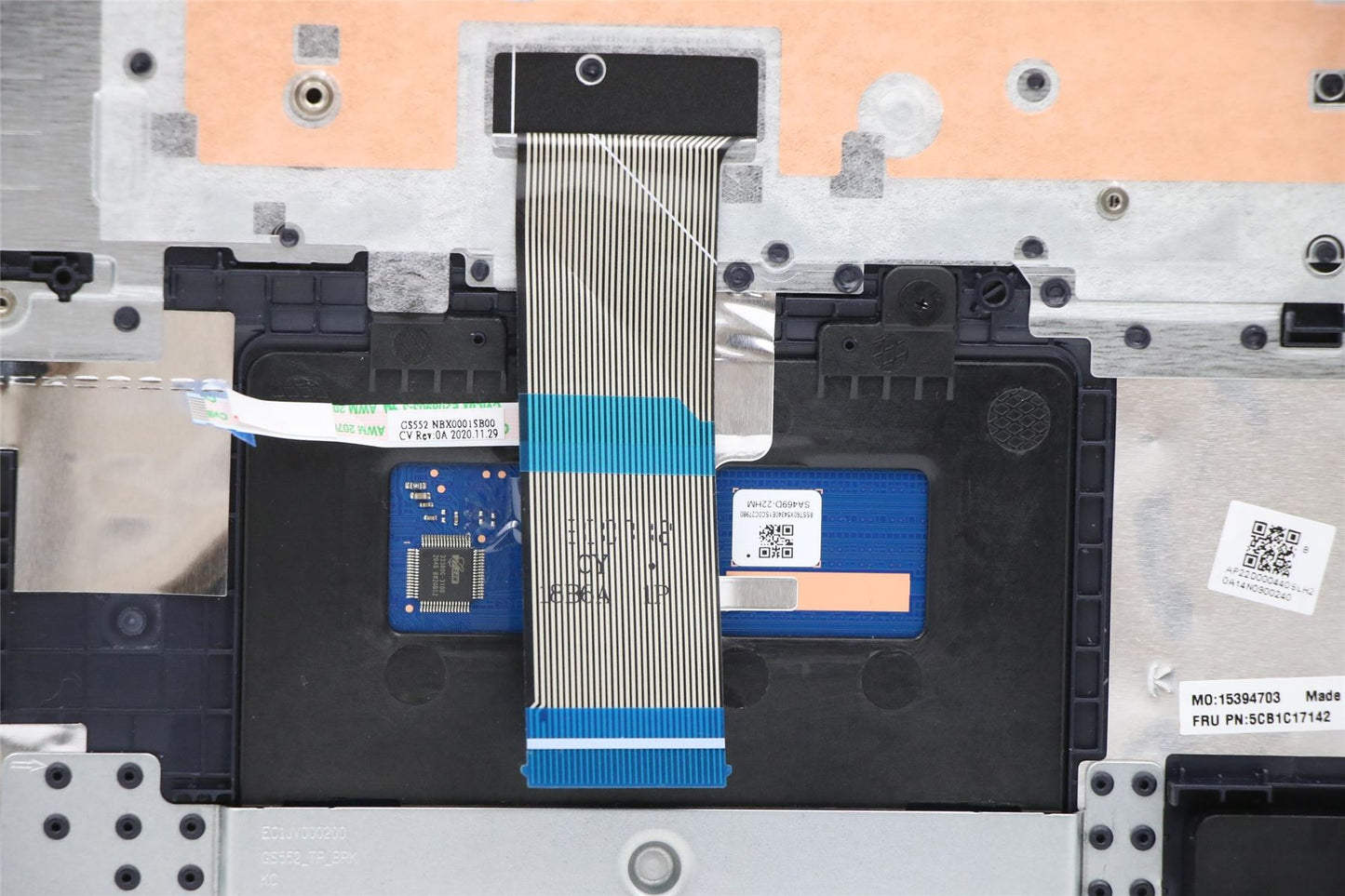 Lenovo IdeaPad 3 15ITL05 Palmrest Cover Touchpad Keyboard US 5CB1C17142