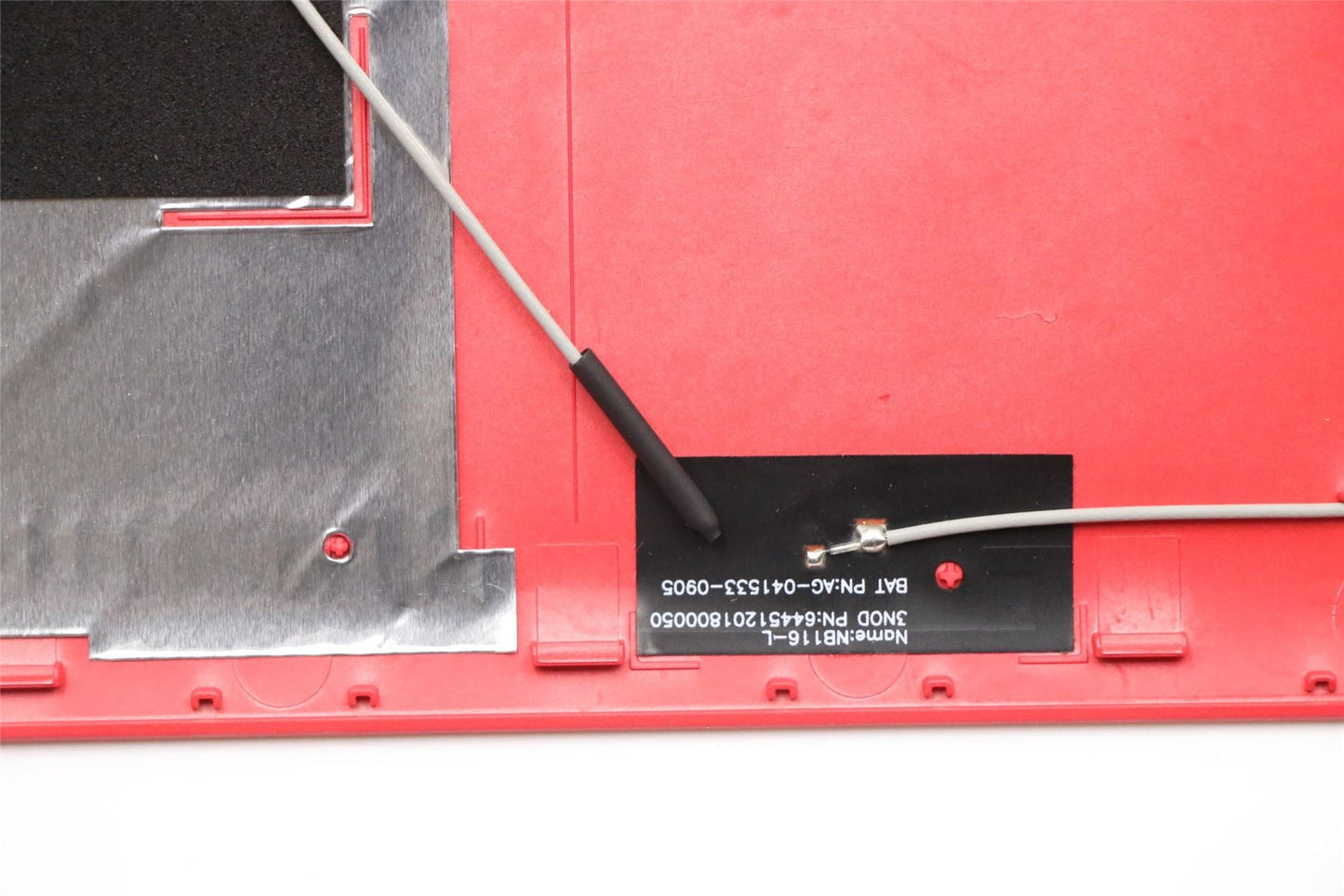 Lenovo IdeaPad 100S-11IBY LCD Cover Rear Back Housing Red W/Antenna 5CB0K38964