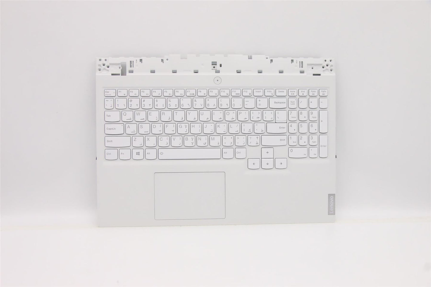 Lenovo Legion 5 15ITH6 Palmrest Cover Touchpad Keyboard Arabic White 5CB1D12355