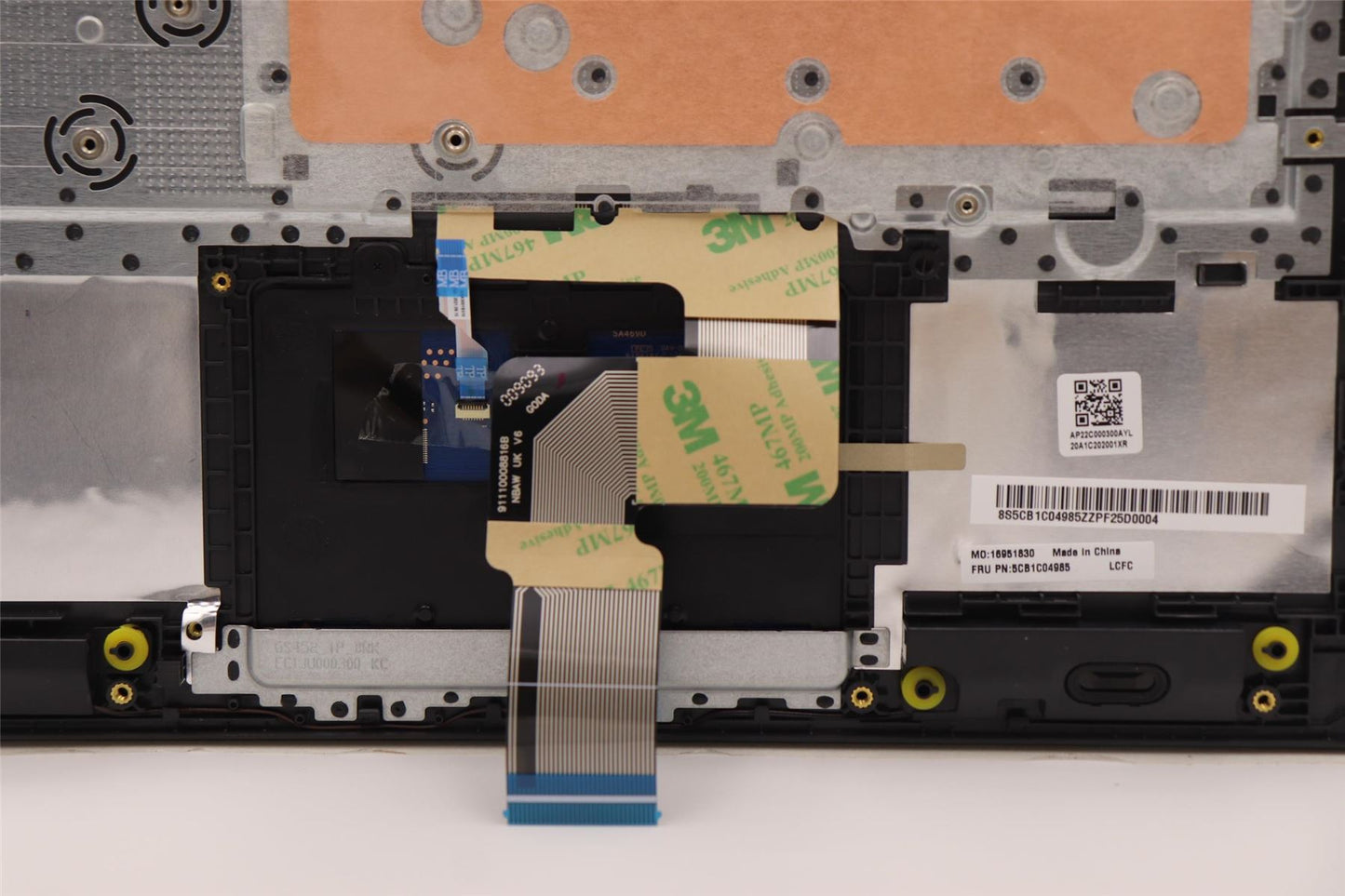 Lenovo Upper Case ASM_PO L81X7 NFPBKDIS 5CB1C04985