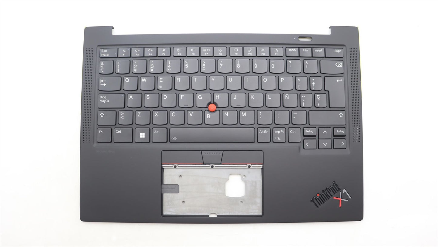 Lenovo ThinkPad X1 11th Gen Palmrest Cover Keyboard Spanish Black 5M11H62842