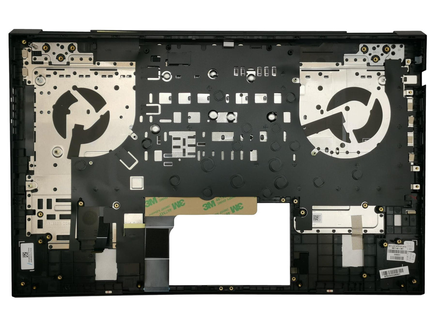 HP TOP COVER W KB SDB BL 4ZONE IN M57142-B31, M73744-B31