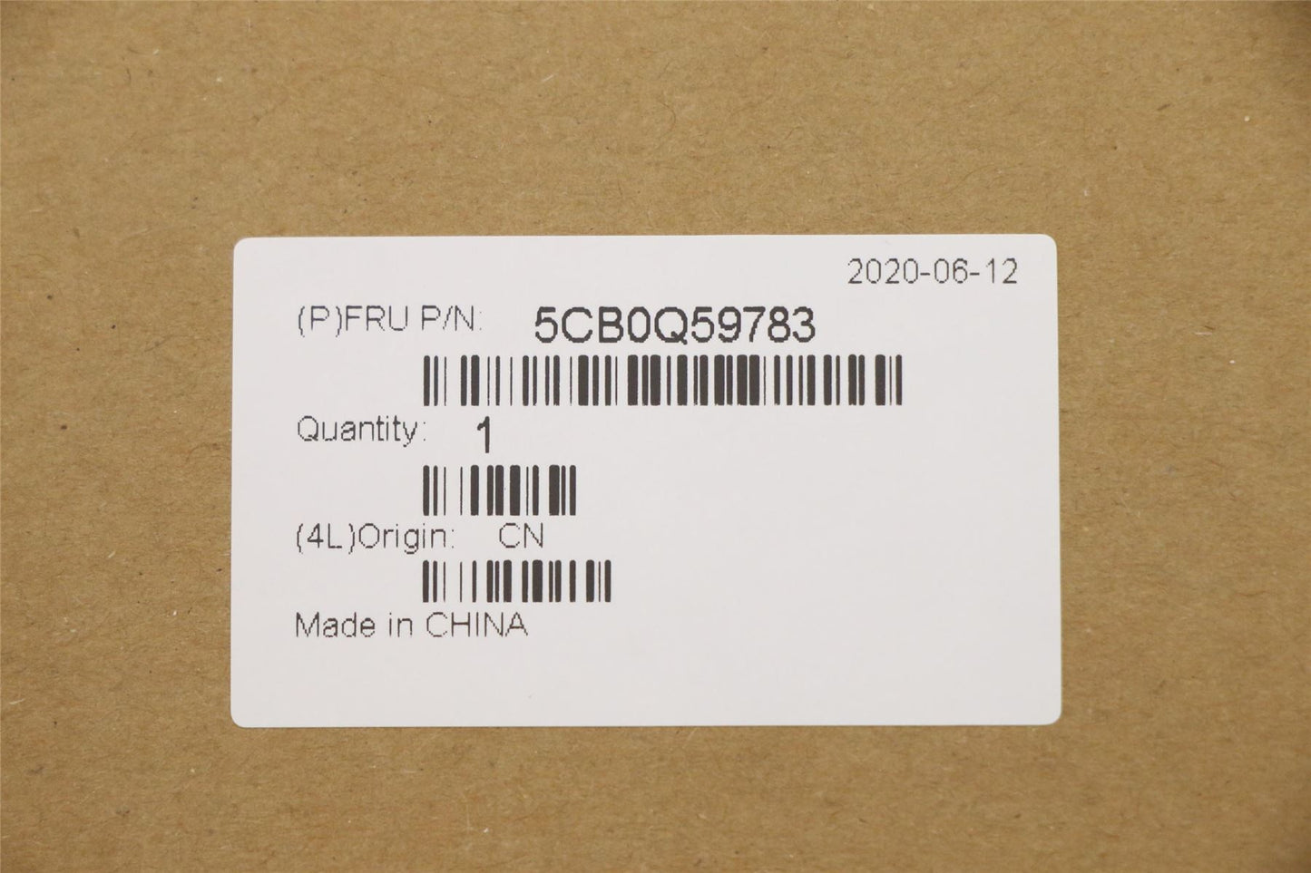 Lenovo LCD Cover C 81CJ IG W/Antenna 5CB0Q59783