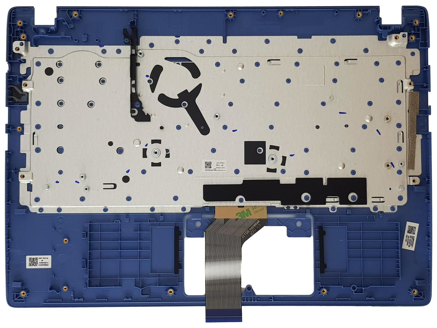 Acer Aspire A114-32 Palmrest Cover Keyboard UK Blue 6B.GW6N7.029