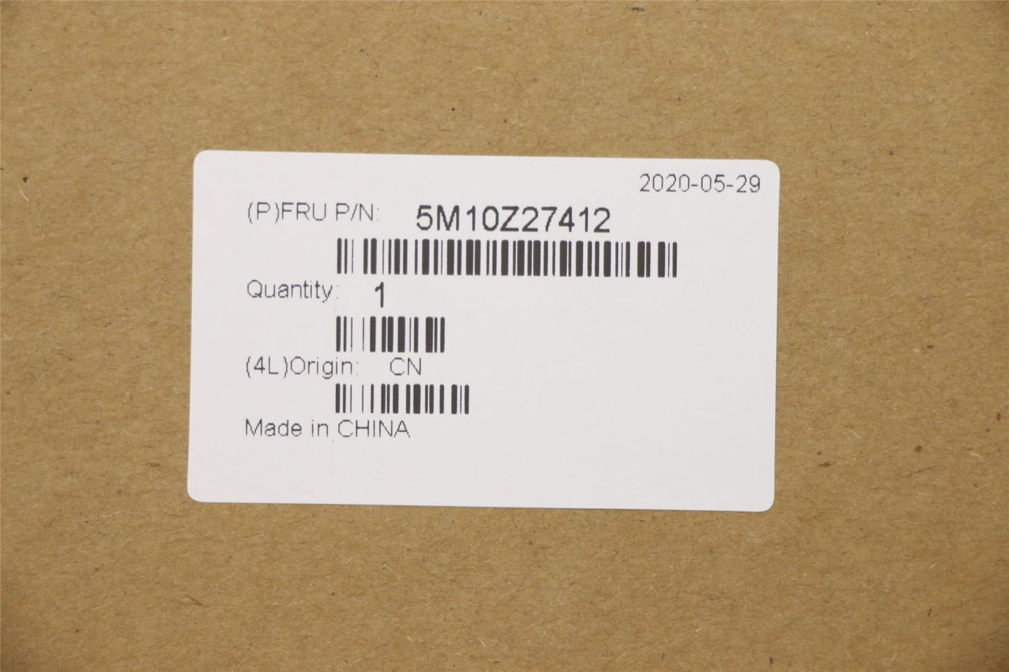 Lenovo MECH_ASM GRP_LCD Rear Cov_FHD_RGB Mic_DB 5M10Z27412