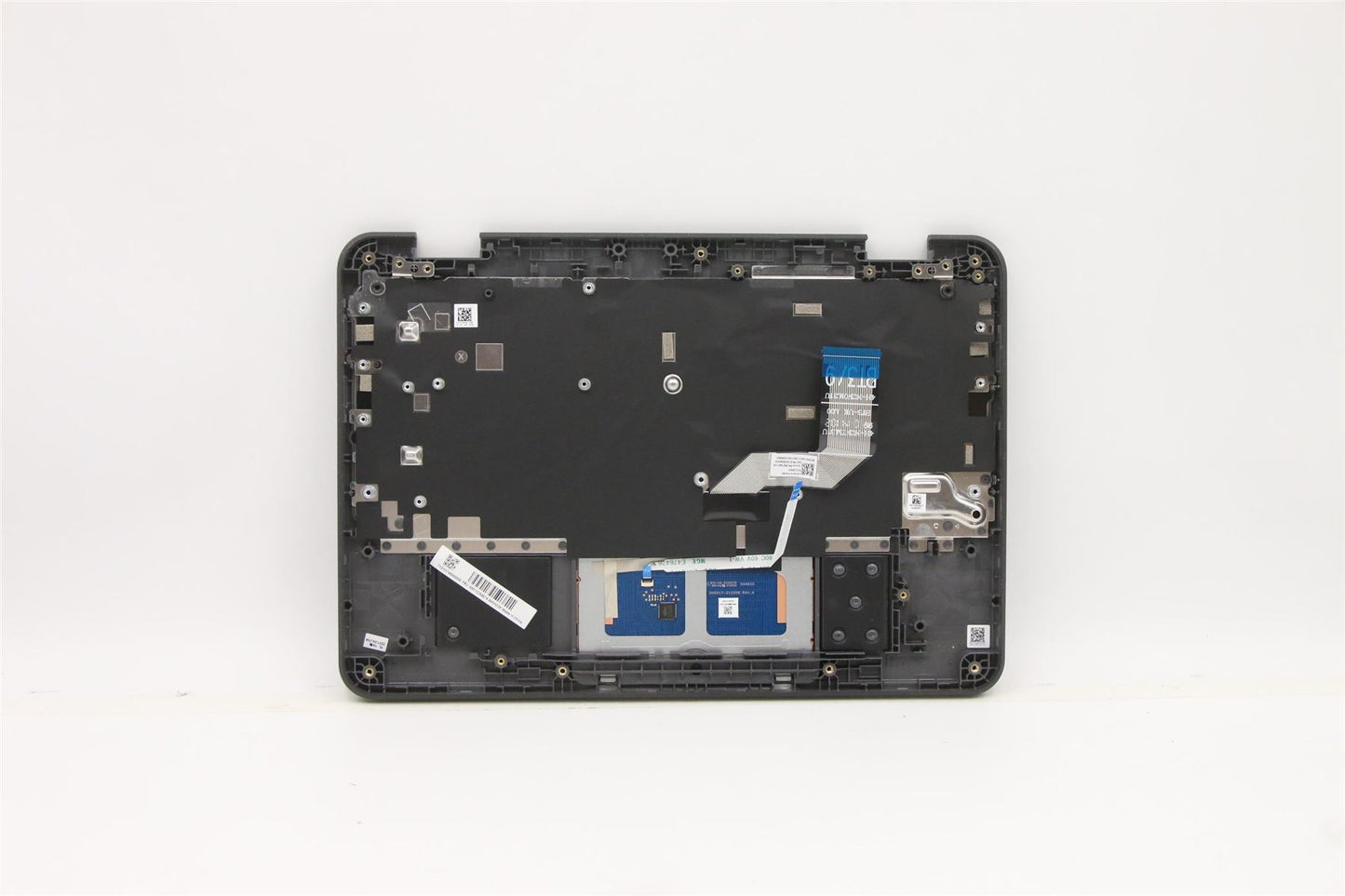 Lenovo Chromebook 100e 3 Keyboard Palmrest Top Cover Norwegian Black 5M11C94674