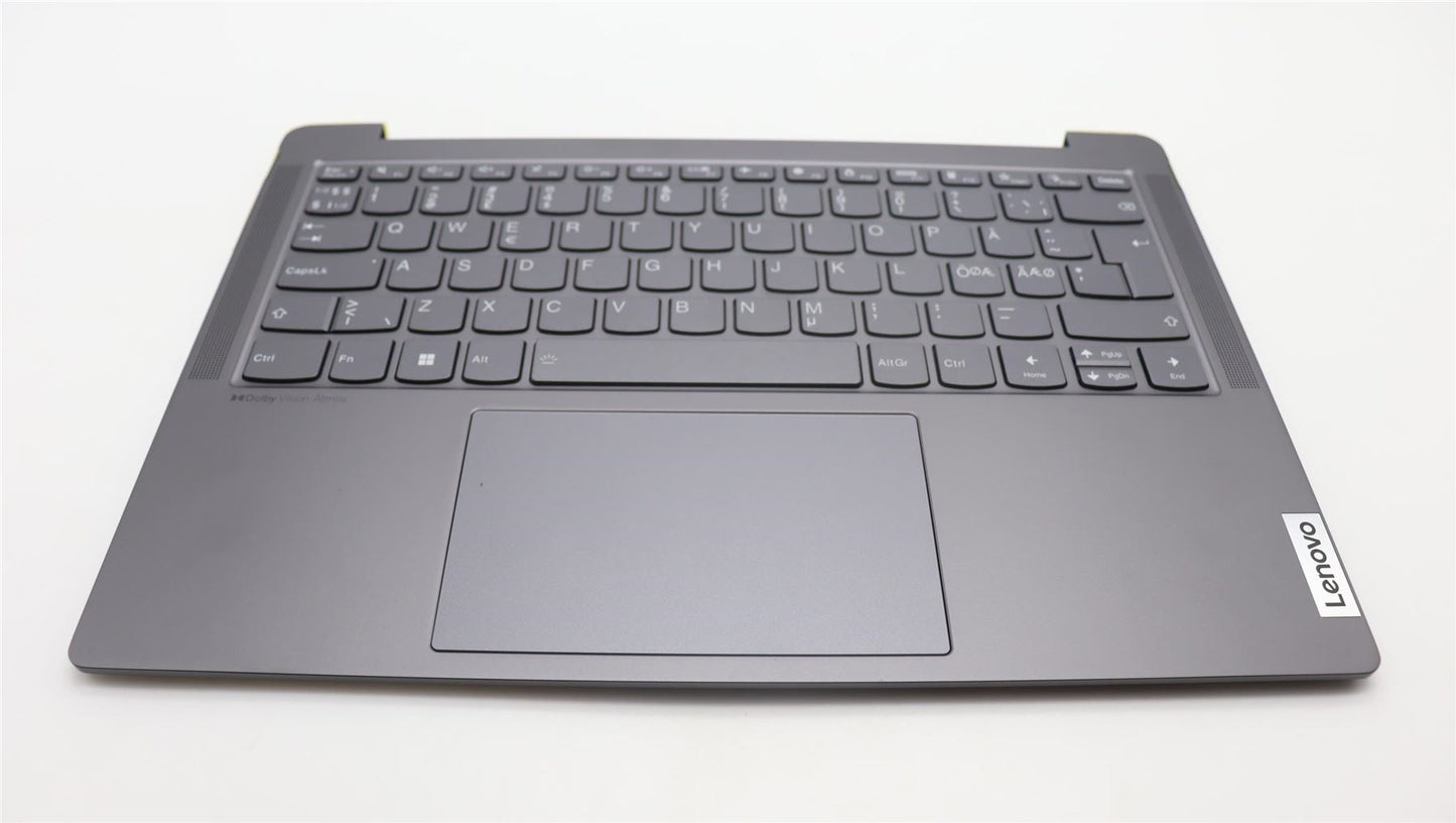Lenovo Yoga 6 14IRH8 Palmrest Cover Touchpad Keyboard Nordic 5CB1L88136