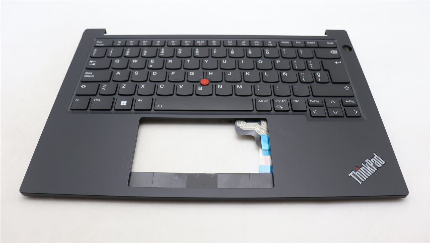 Lenovo ThinkPad E14 Gen 5 s Keyboard Palmrest Top Cover Spanish Black 5M11L59815