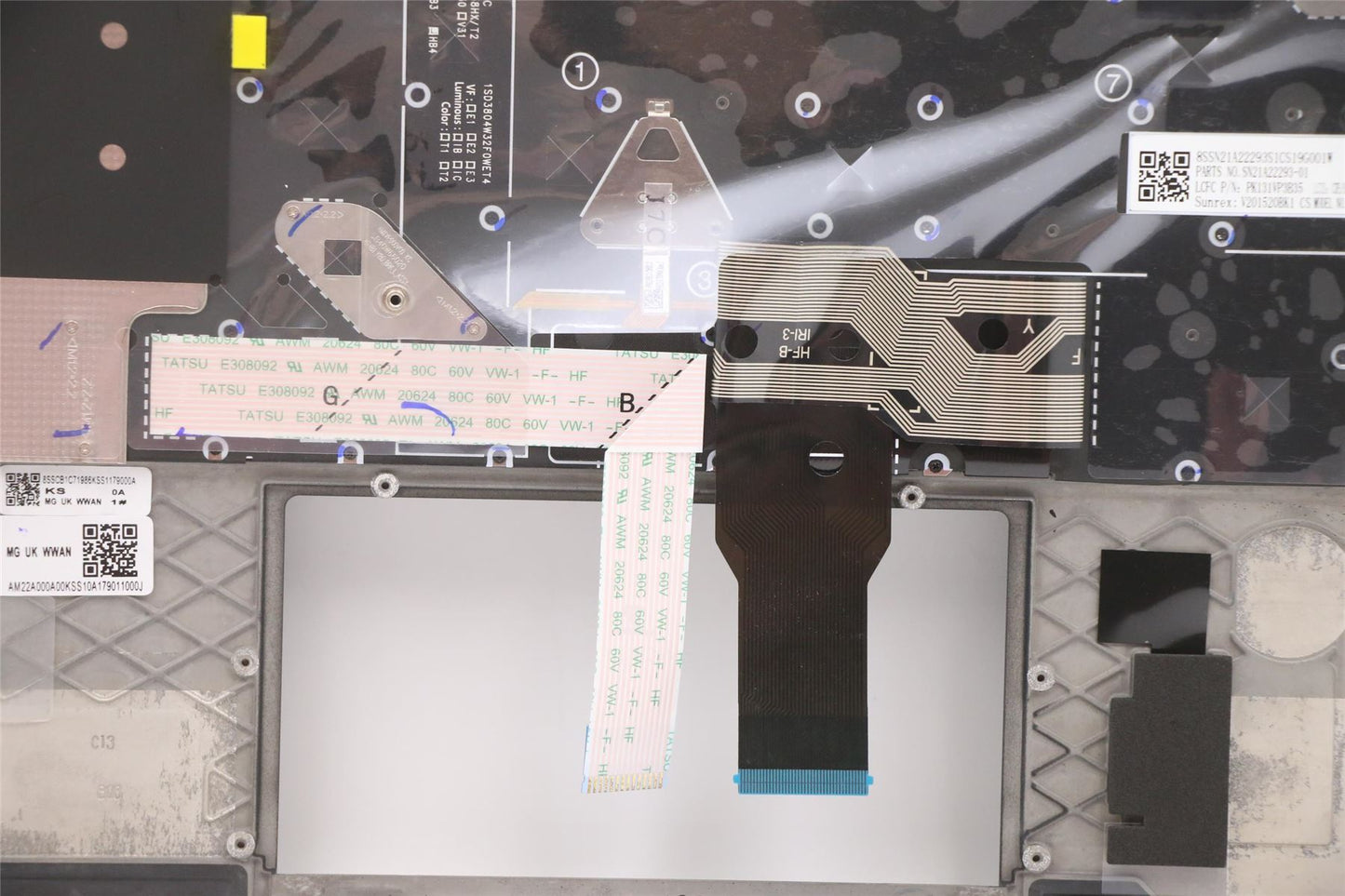 Lenovo MECH_ASM KBDW/C CZE/SLK BKLT(CHY) UKWWBK 5M11C48041