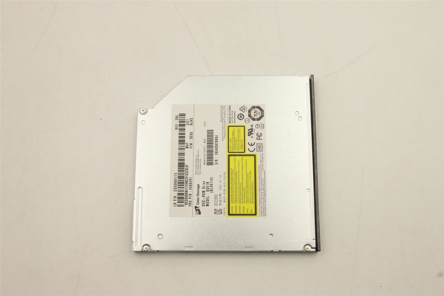 Lenovo 45K0491 OPT_DRIVE HL DUE0N 9.0 DVDROM W/B