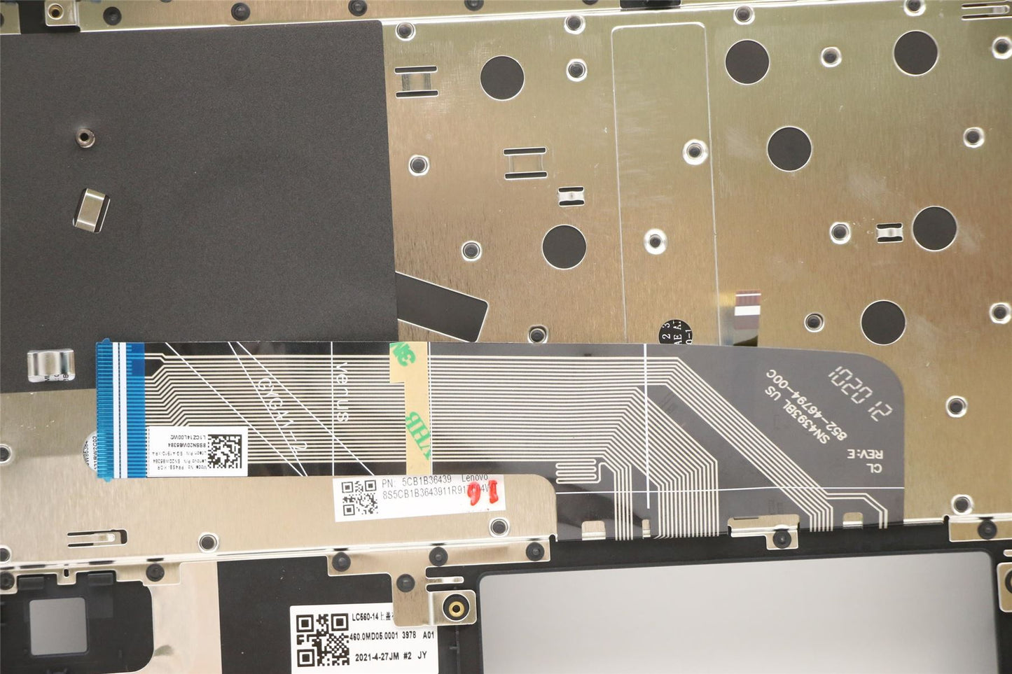 Lenovo Upper Case ASM_KOR W 82HS AB 5CB1B36439