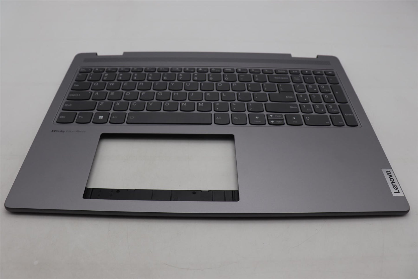 Lenovo Yoga 7 16IRL8 Keyboard Palmrest Top Cover US Arctic Grey 5CB1L39185