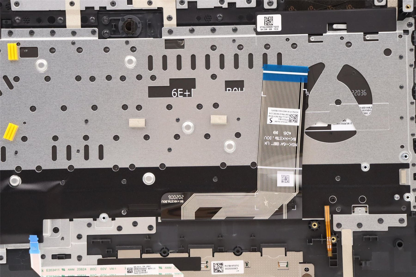 Lenovo Upper Case ASM_NORDIC C 82SA BLA 5CB1J09430