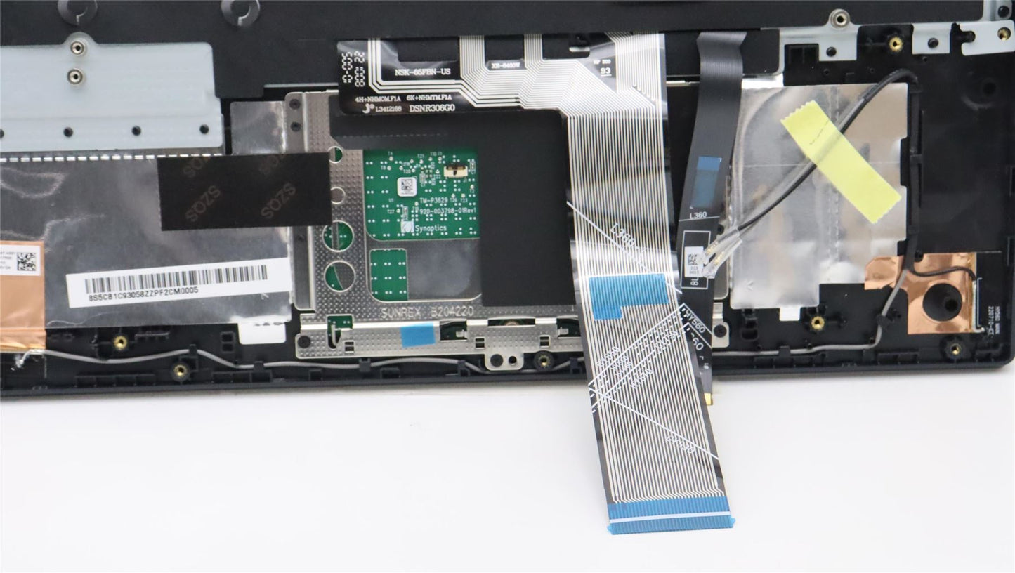 Lenovo Upper Case ASM_UKR L82JW BU_RGBW/F 5CB1C93058