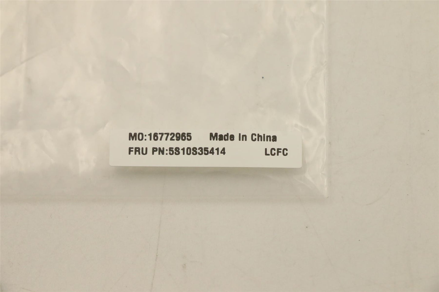 Lenovo ScrewL82QE1.6D3LK2.5D0.3T ZK NL+ 5S10S35414