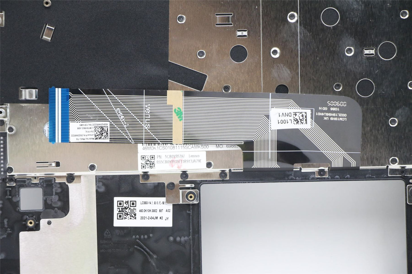 Lenovo Upper Case ASM_IT W 81X1 PG 5CB0Y85397