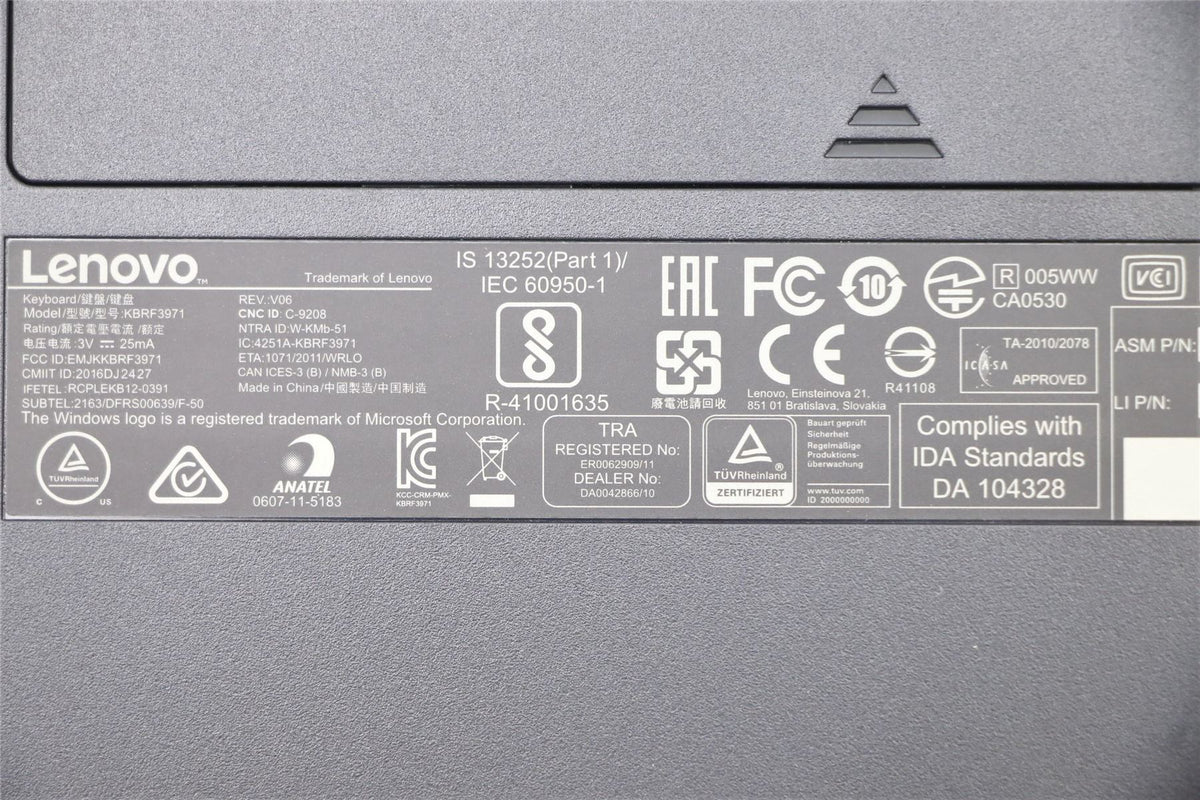 Lenovo KYB_MS,BE/FR Belgian French Keyboard 03X6223