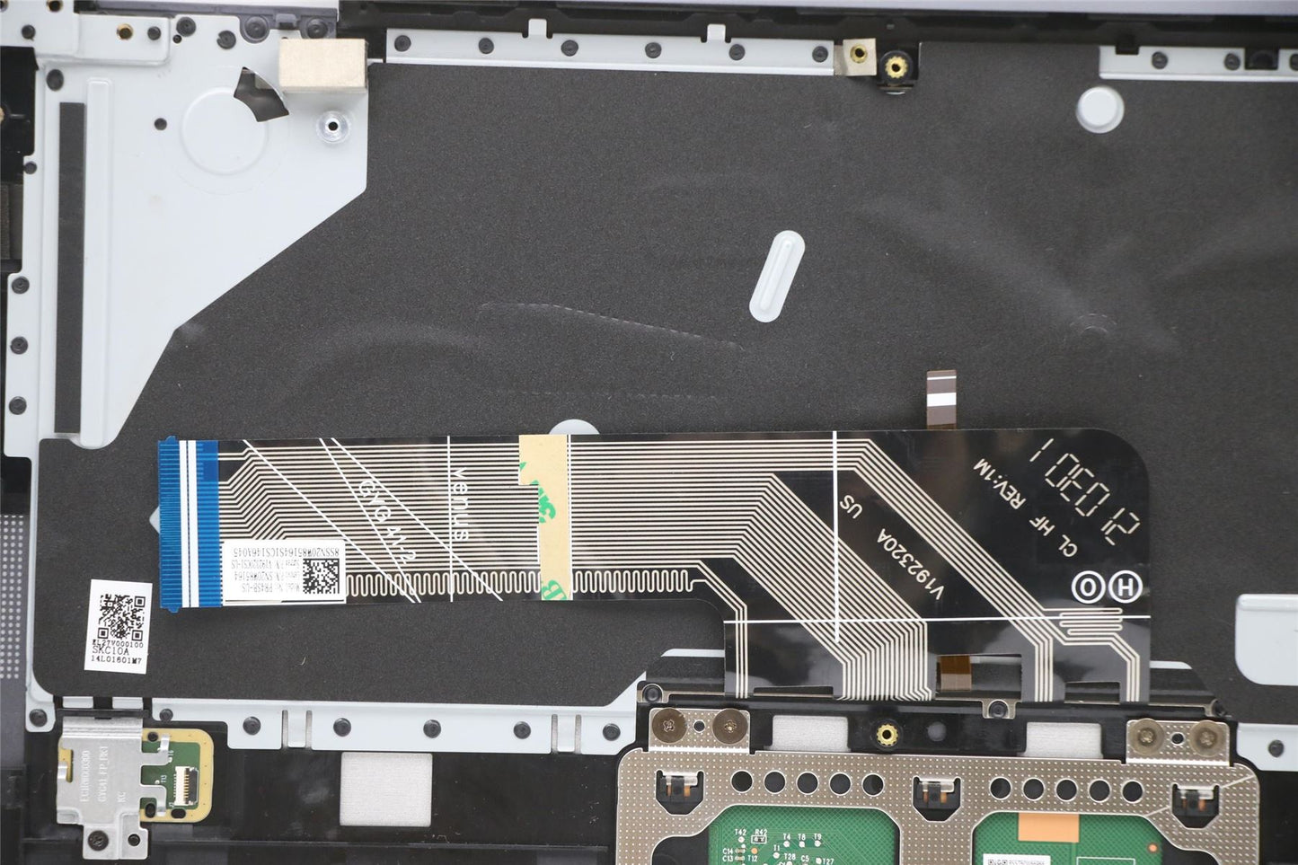 Lenovo Yoga 7-14ACN6 Tastatur-Handballenauflage, obere Abdeckung, US-Grau, 5CB1D12414