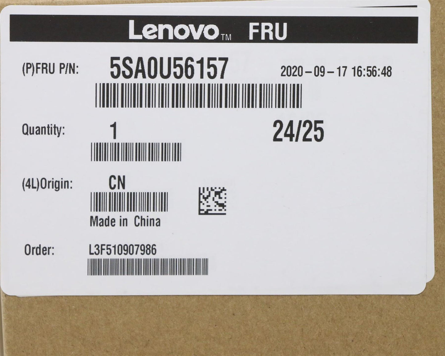 Lenovo IdeaCentre P340 5-01IMH05 3-24IMB05 3-22IMB05 CPU Processor 5SA0U56157