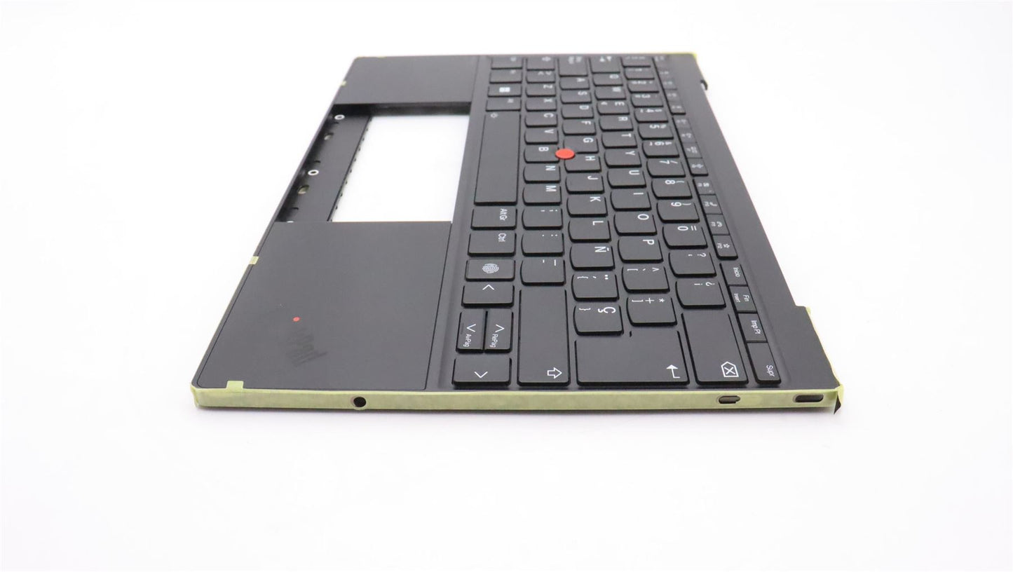 Lenovo ThinkPad Z13 Gen 1 Keyboard Palmrest Top Cover Spanish Backlit 5M11H95021
