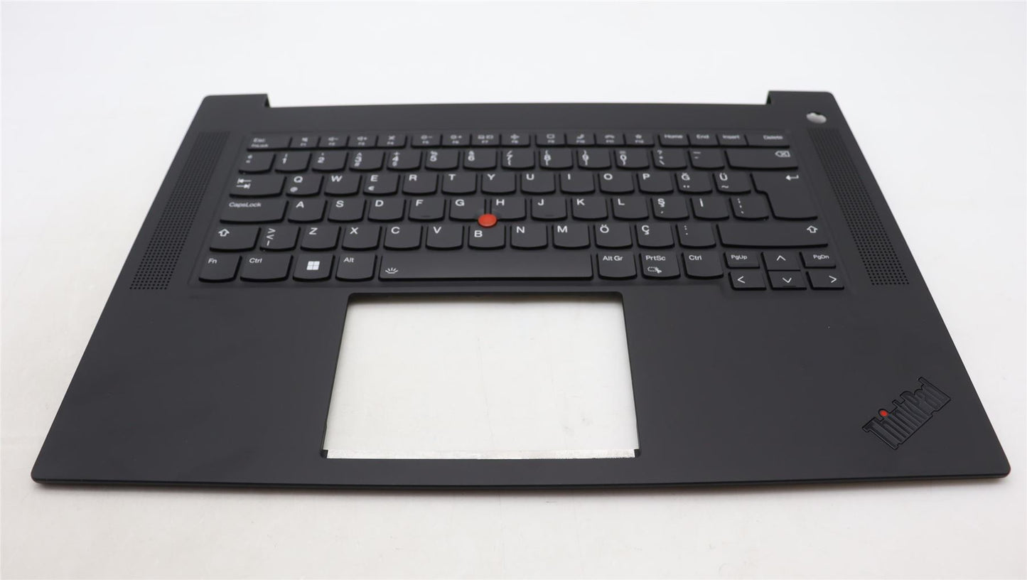 Lenovo ThinkPad P1 Gen 6 Keyboard Palmrest Top Cover Turkish White 5M11L89025