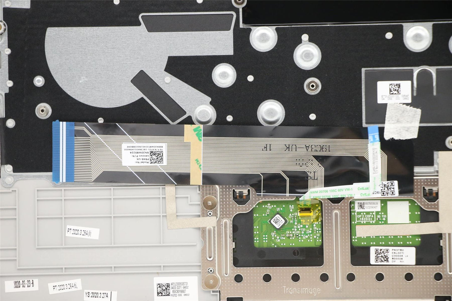 Lenovo IdeaPad 5-14ARE05 5-14ITL05 Keyboard Palmrest Top Cover UK 5CB1A13977