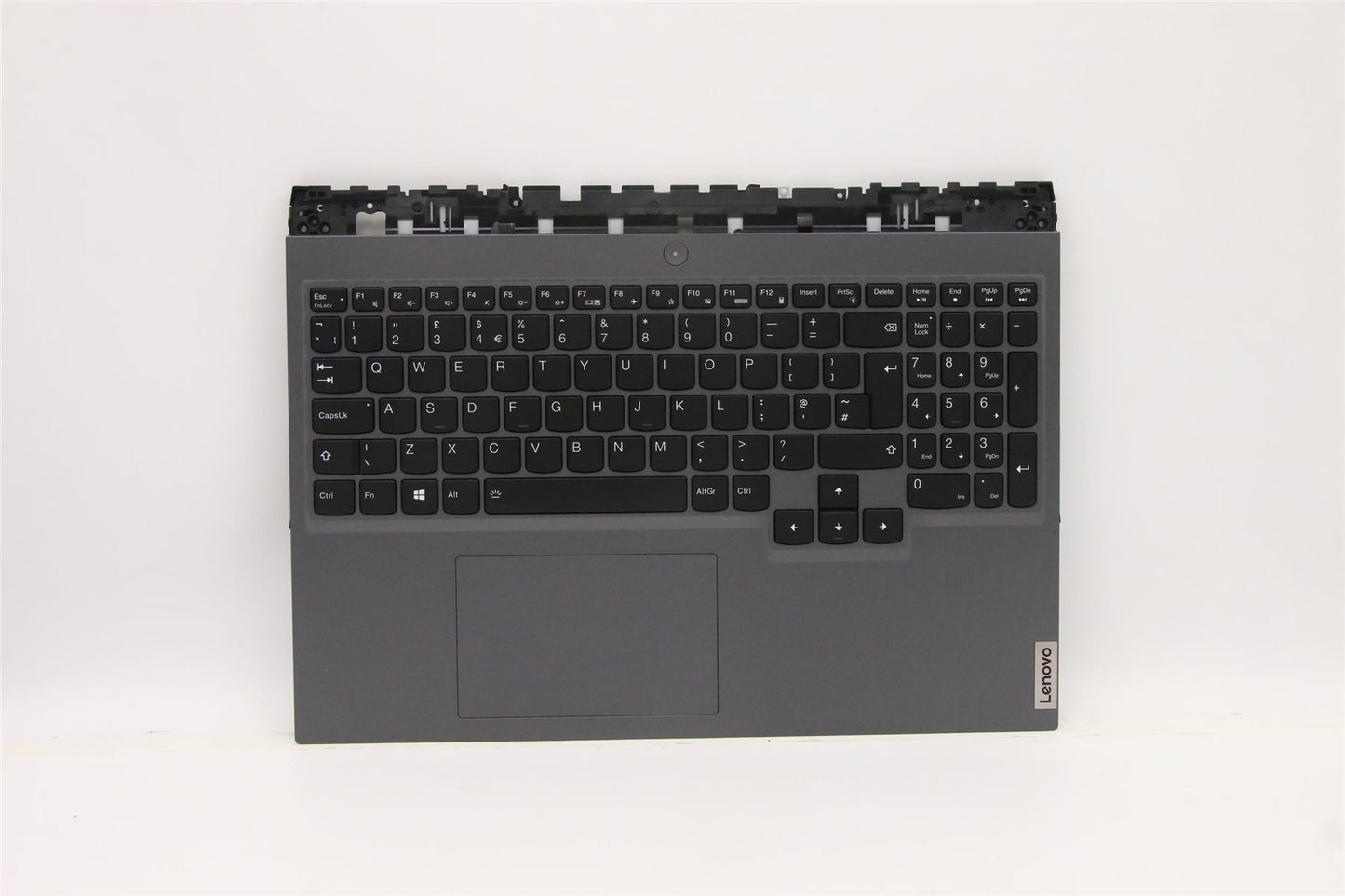 Lenovo 5 16ACH6 Palmrest Cover Touchpad Keyboard UK Slate Grey 5CB1C93133