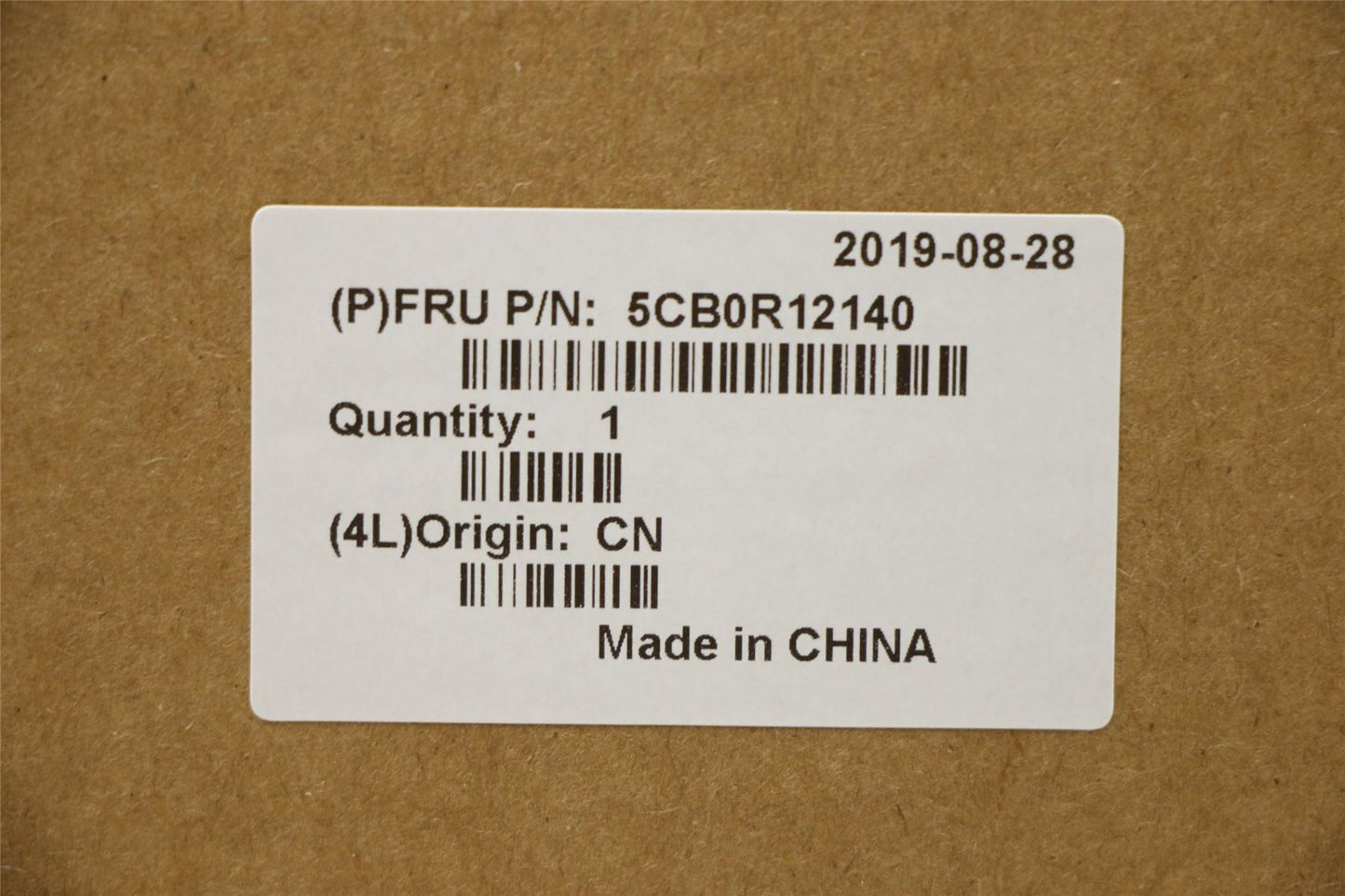 Lenovo UpperCaseL 81EU MGR W/KB FP BL US 5CB0R12140