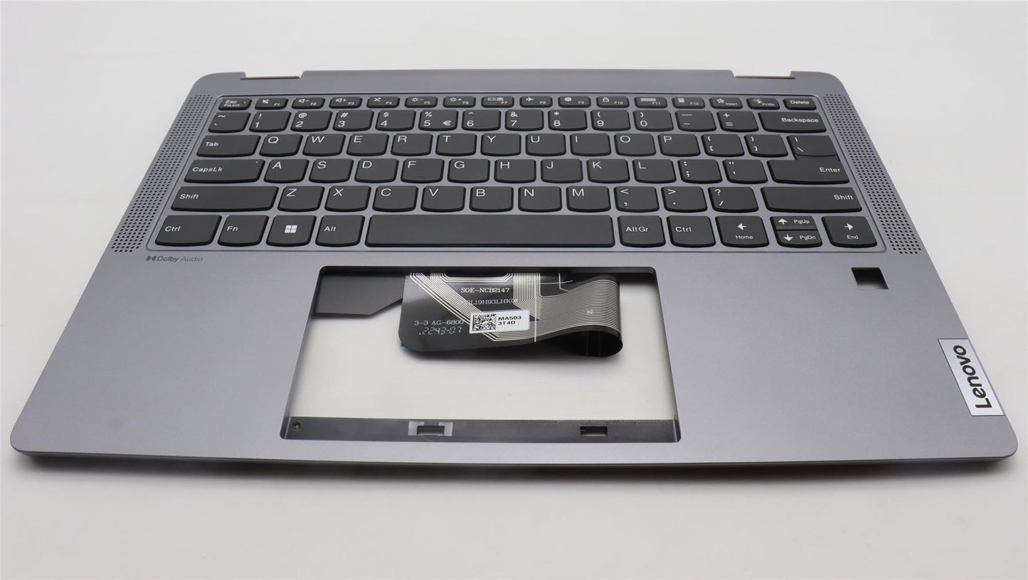 Lenovo IdeaPad 5 14ABR8 Keyboard Palmrest Top Cover US Europe 5CB1K20840